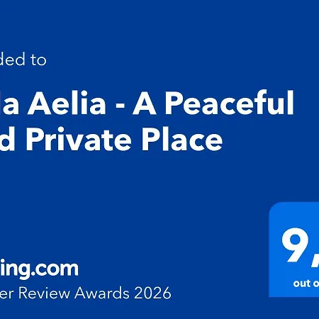 Aelia - A Peaceful And Private Place Апартаменты *